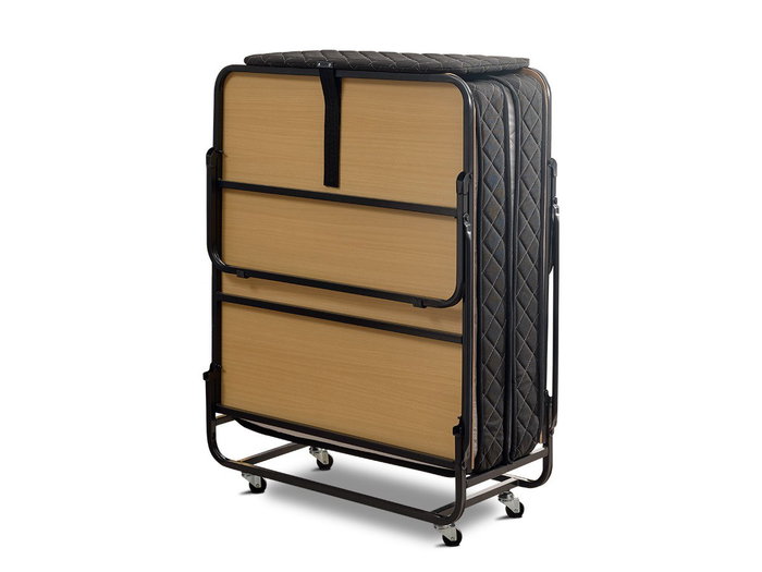 Hanah Home Cama Plegable XL Katlanır Blanco y Negro